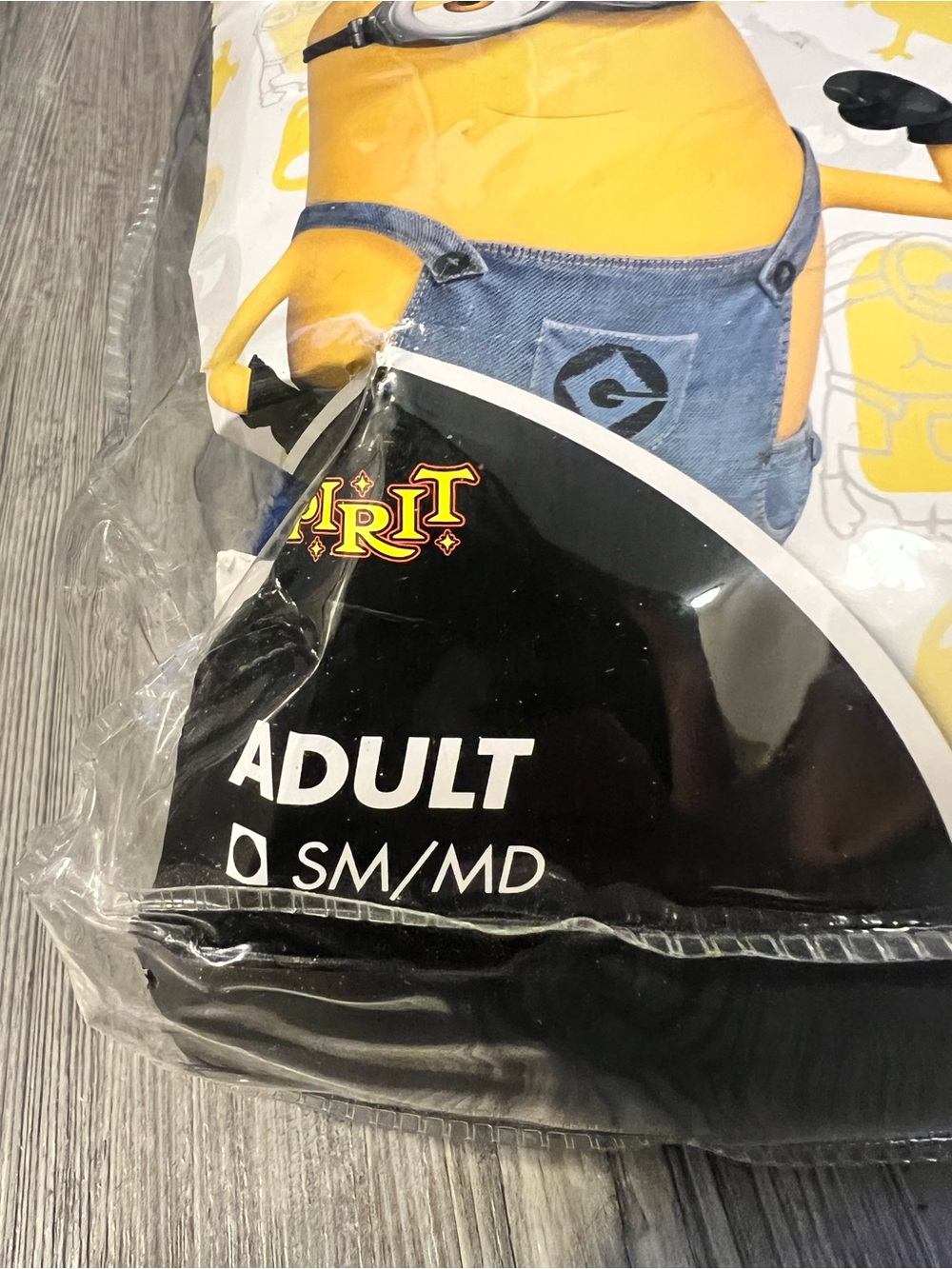 Spirit Adult Minions Kevin Jumpsuit Costume - Yellow, Blue - Picture 2 of 5